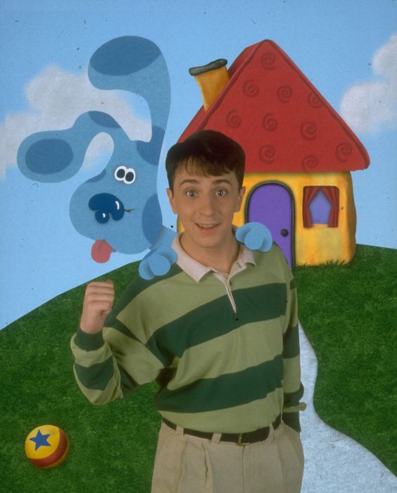 steve burns then and now