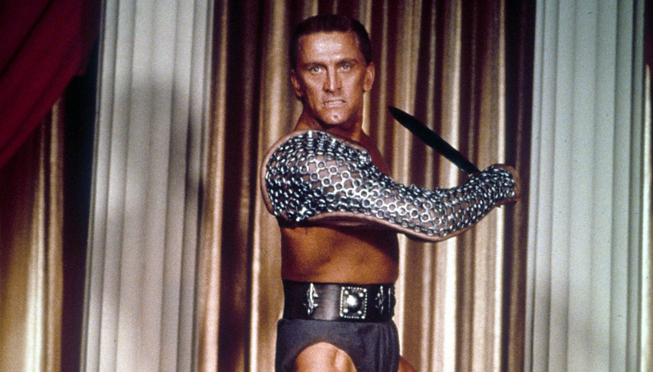 Kirk Douglas in Spartacus, 1960