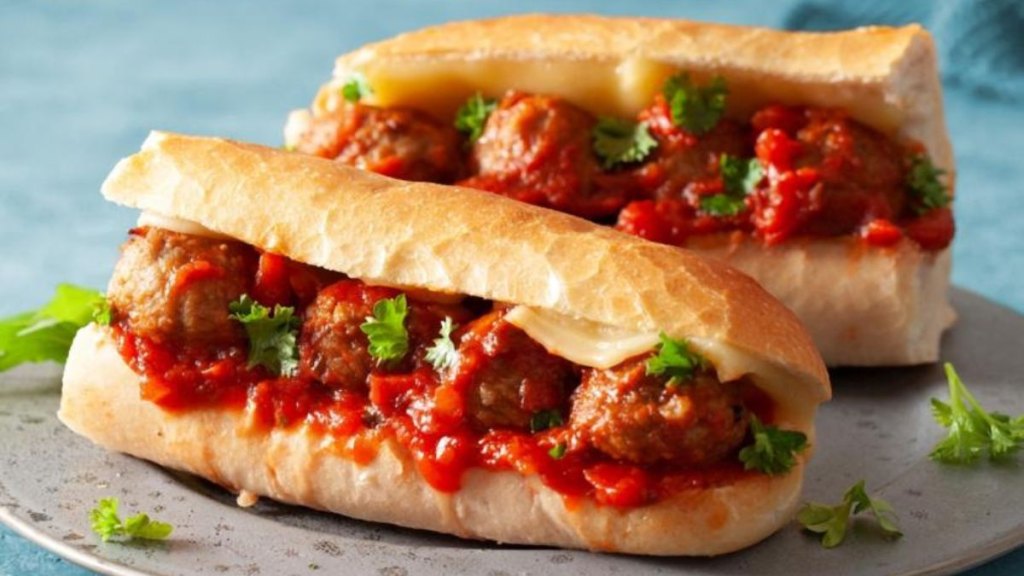 high protein meals meatball heroes