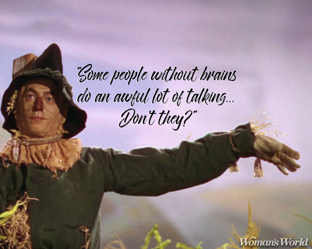 The Wizard Of Oz Quotes That Are As Classic As The Movie   Wizard Of Oz Scarecrow Quotes 