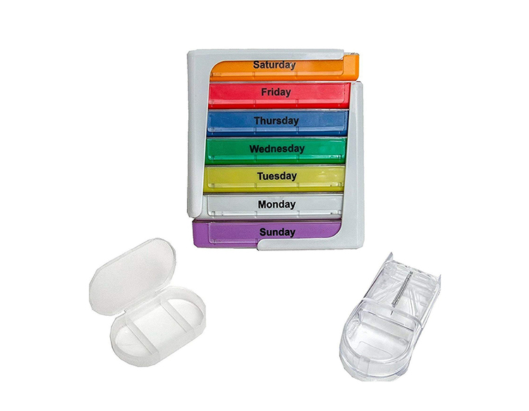 Weekly Pill Pouch Organizer - Deep Breath