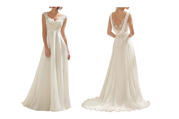 elegant wedding dresses for over 50