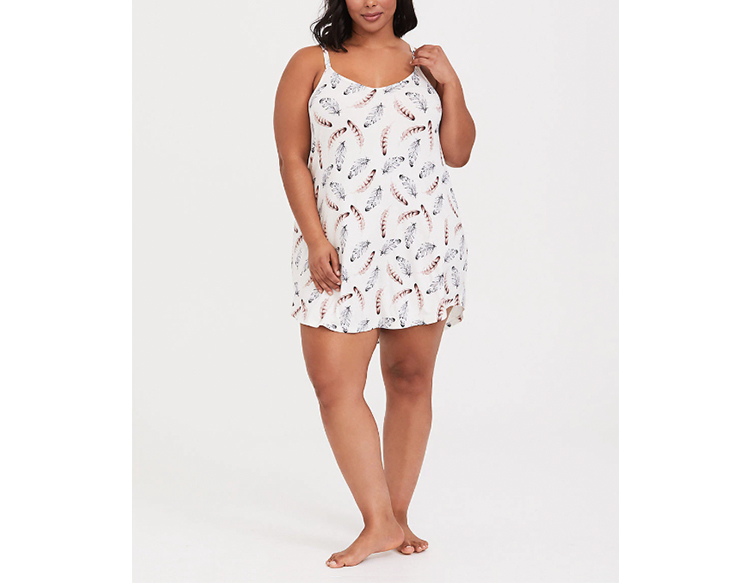 plus size sleep dress