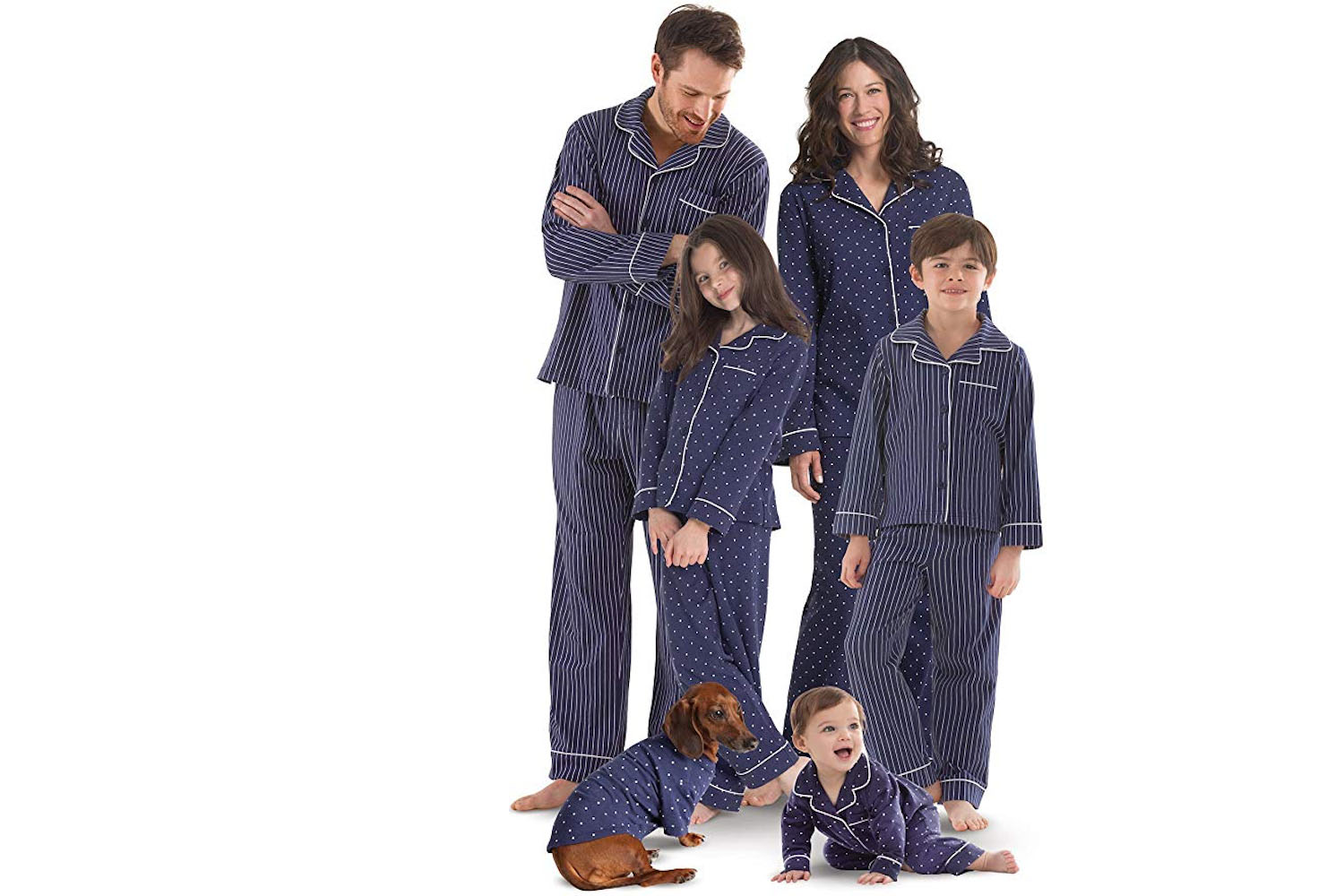 matching night suits for family