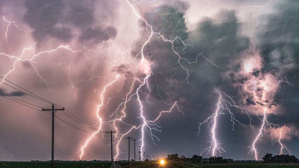 lightning storm