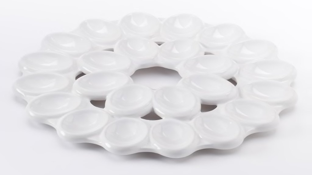 round egg tray