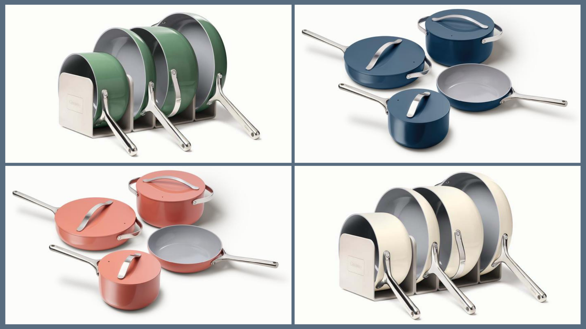 Otantik Non-Stick Aluminum Cast Cookware Set (7 Piece) Ceramic Marble  coating, Pots, Pans, Lids (Vented) - Cool Handle - PTFE & PFOA Free -  Compatible
