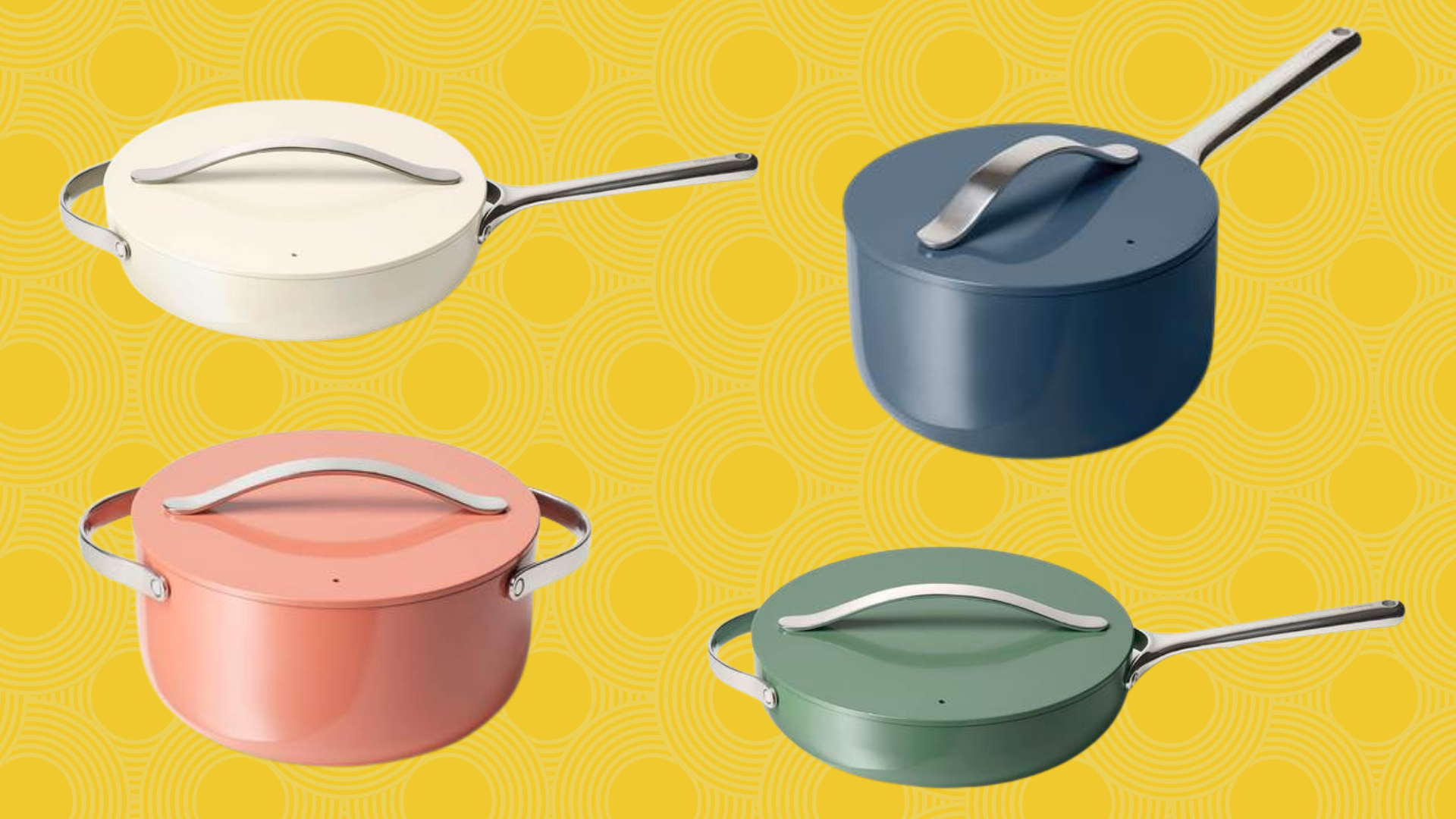 Caraway Just Launched a Limited-Edition Marigold Cookware Set to