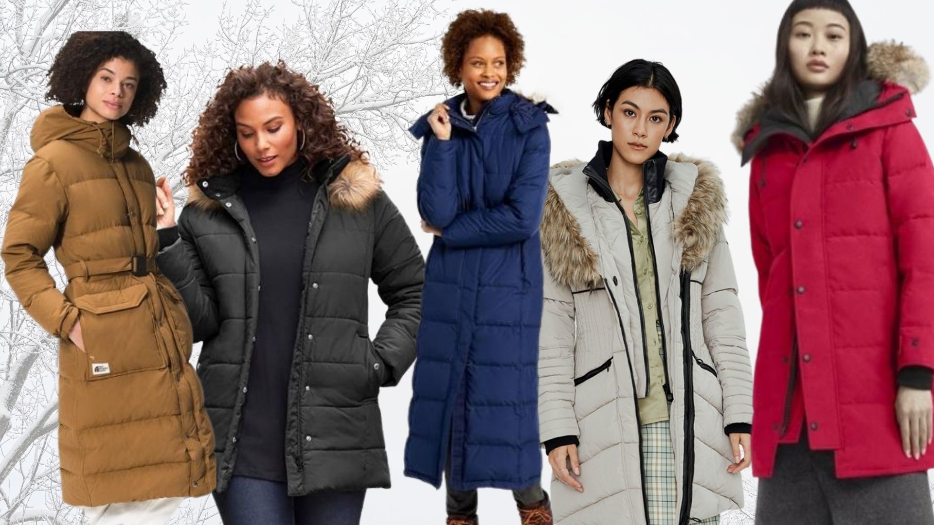 Chrisuno Women's Plus Size Winter Coat Waterproof Long Puffer Jacket Warm  Thicken Parka with Removable Fur Hood