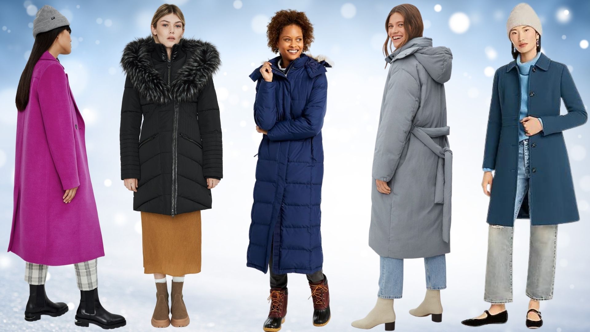 Womens Winter Coats Long Sleeve Fleece Button Drawstring Waist Zip