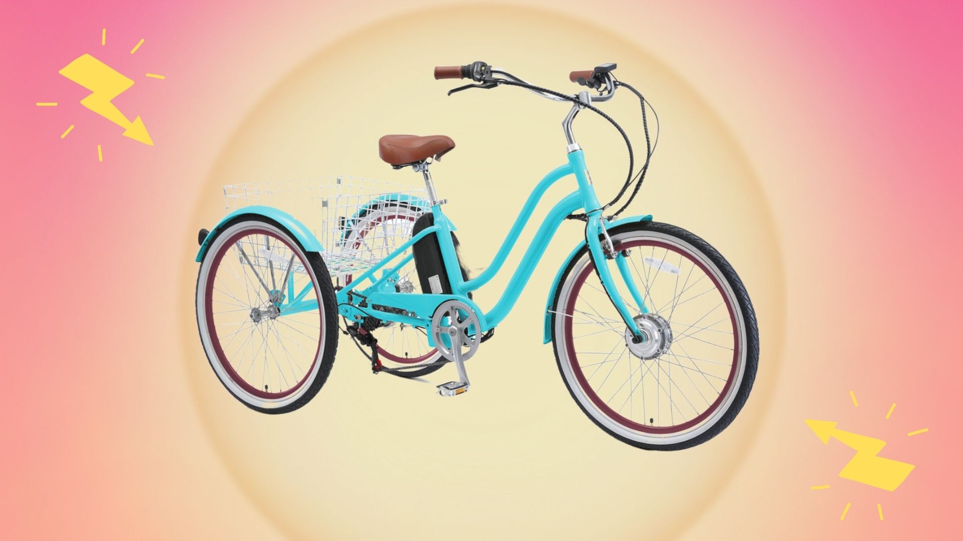 Three wheel deals electric bicycles adults