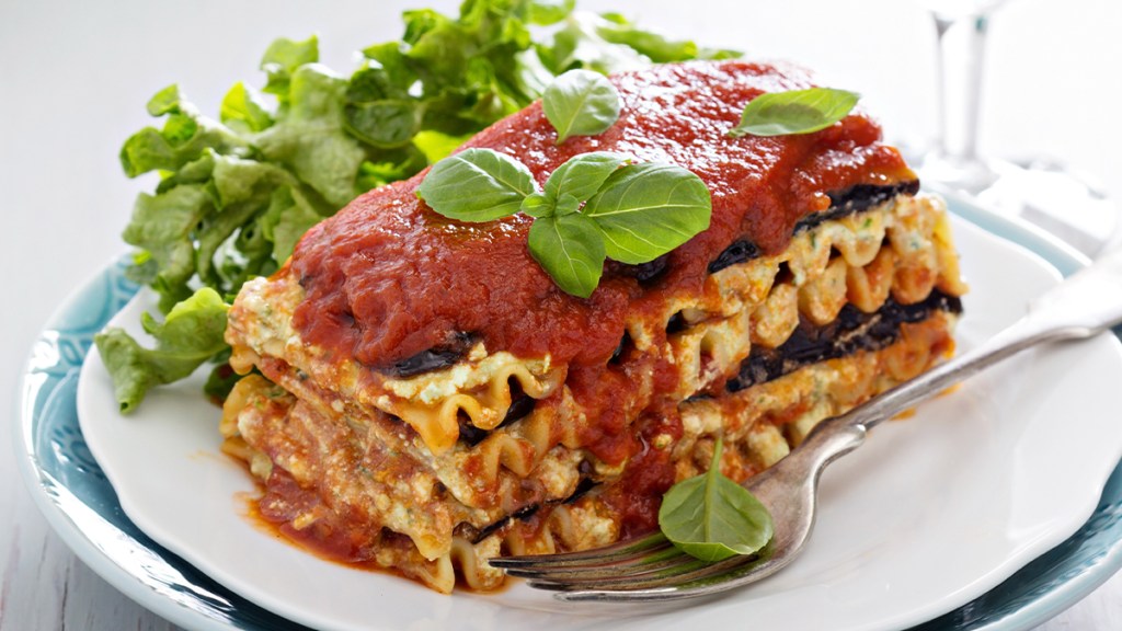 Plant-based lasagna