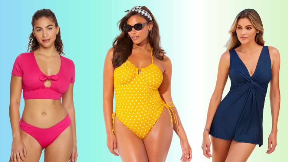 best one piece for large busts  Large bust swimsuit, Swimsuits for big  bust, Best swimsuits