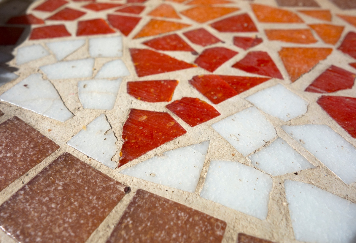 How to successfully DIY a mosaic tile floor