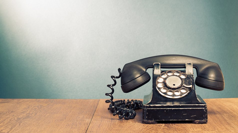 Vintage desktop phone