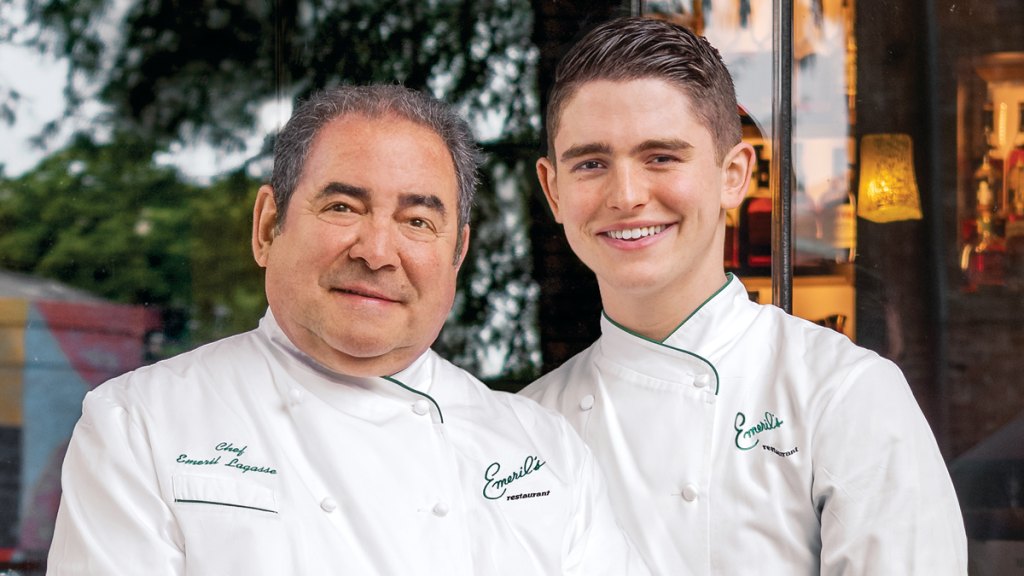 Emeril and son EJ