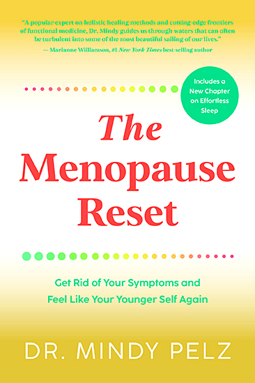 Book cover image of The Menopause Reset by Dr. Mindy Pelz