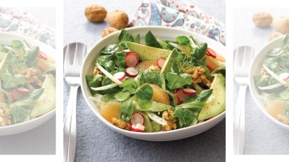 Spinach, Fennel & Grapefruit Salad recipe