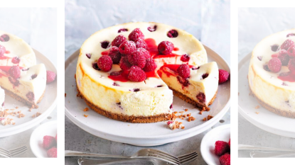 raspberry ricotta cheesecake