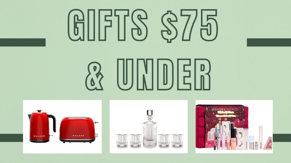 Gifts Under $75: Impressive Gift Ideas For Everyone On Your List