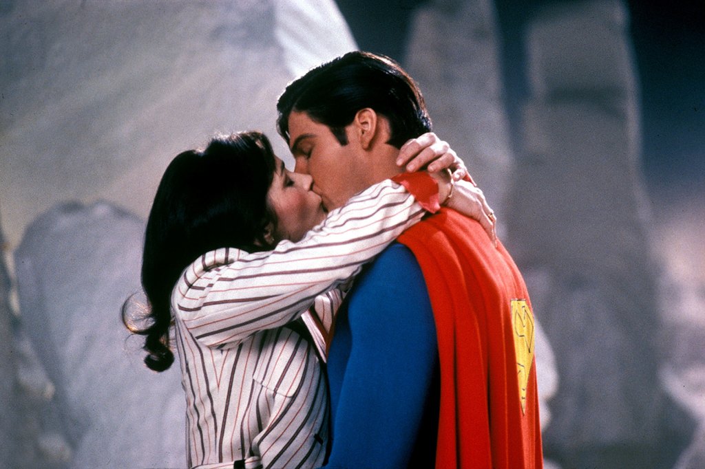 Margot Kidder and Christopher Reeve