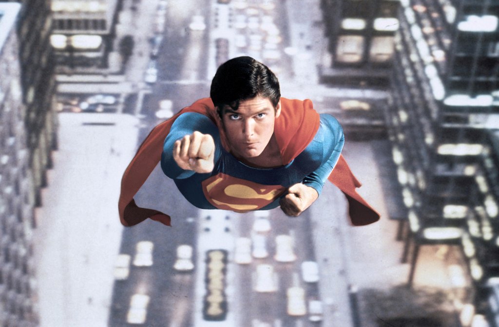 Christopher Reeve as Superman