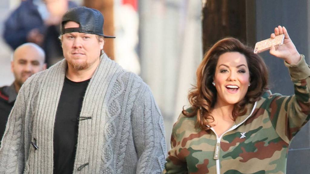 Katy Mixon and Breaux Greer in 2017
