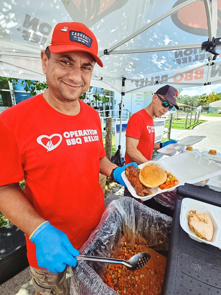 Operation BBQ Relief makes meals on the spot to support those in need