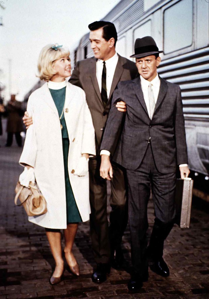 Doris Day, Rock Hudson and Tony Randall in 1964's Send Me No Flowers
