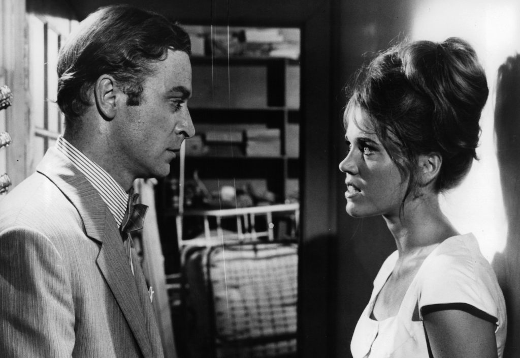Michael Caine and Jane Fonda, 1966