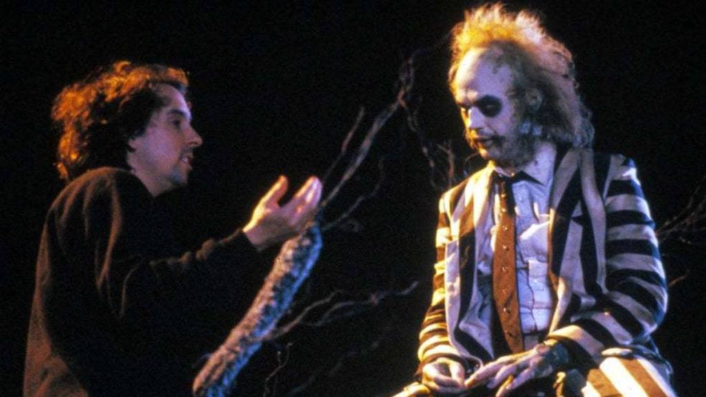 Michael Keaton and Tim Burton (1988)