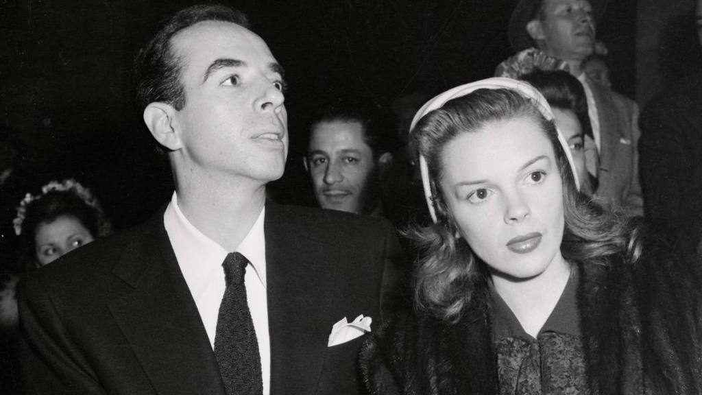 Judy Garland and Vincente Minnelli in 1945