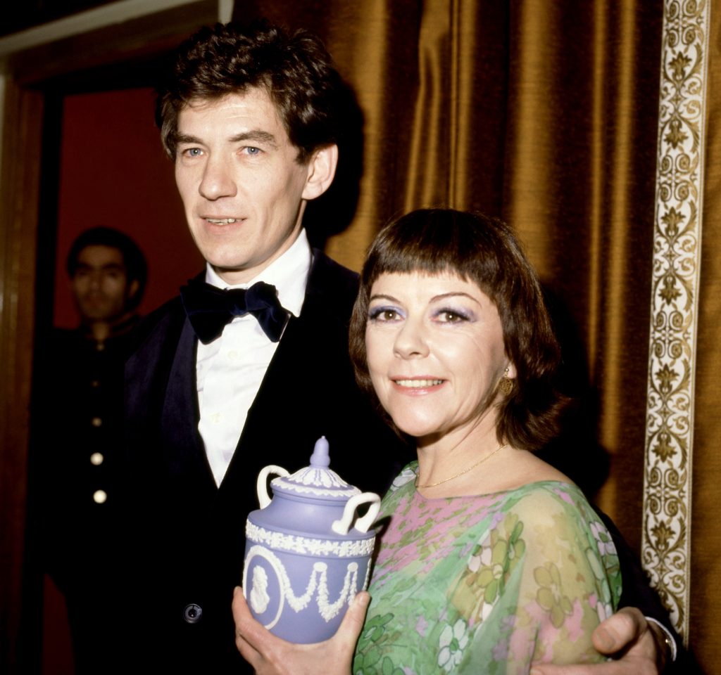Ian McKellen and Dorothy Tutin, 1978