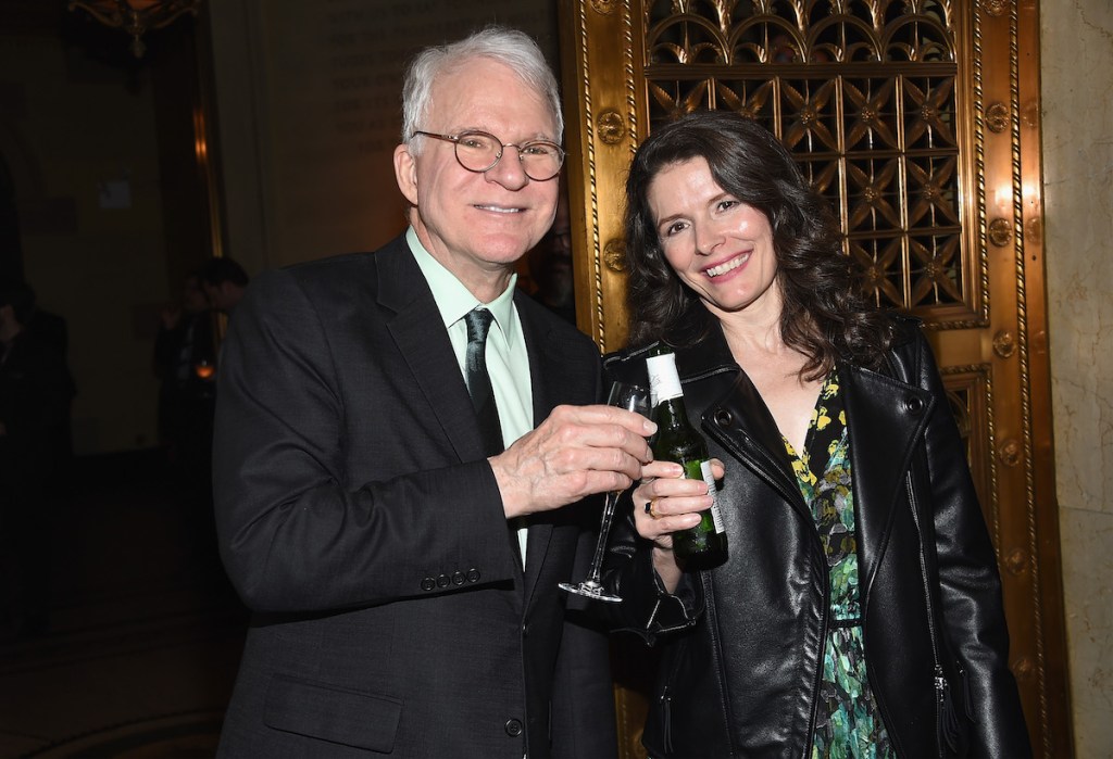 Steve Martin and Edie Brickell on 'Bright Star' opening night 2016