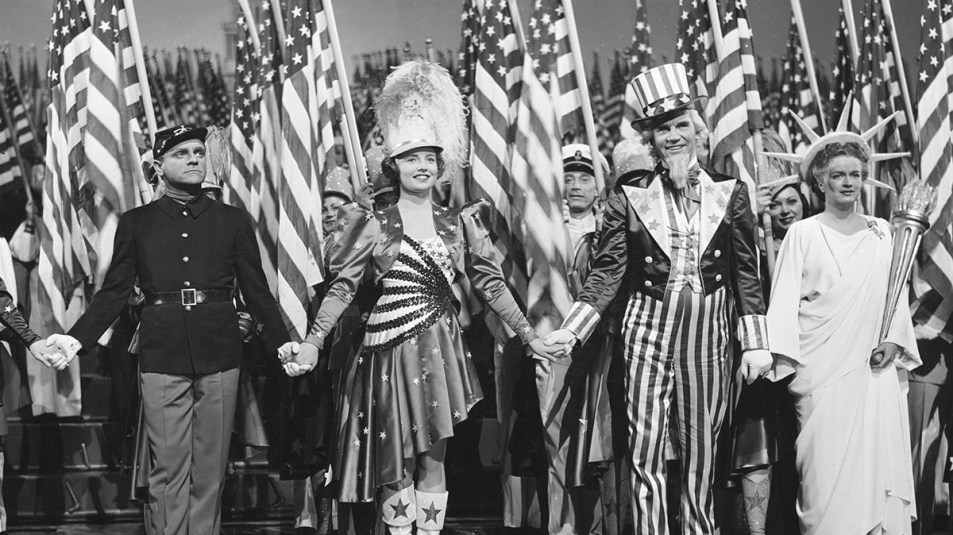 Cast of the 1942 musical Yankee Doodle Dandy