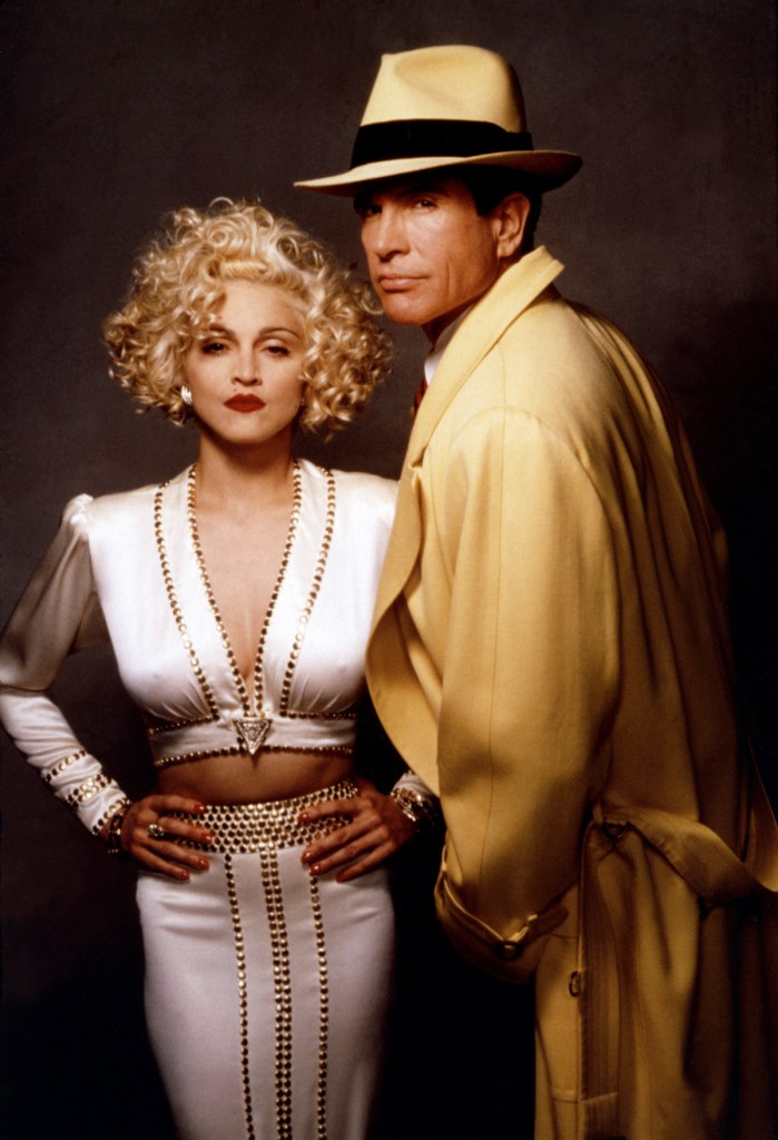 Madonna and Warren Beatty in 'Dick Tracy' 1990