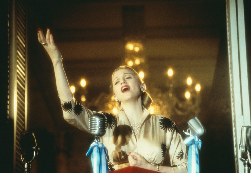 Madonna in 'Evita' 1996