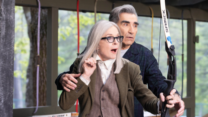 Eugene Levy and Diane Keaton star in "Summer Camp" movie