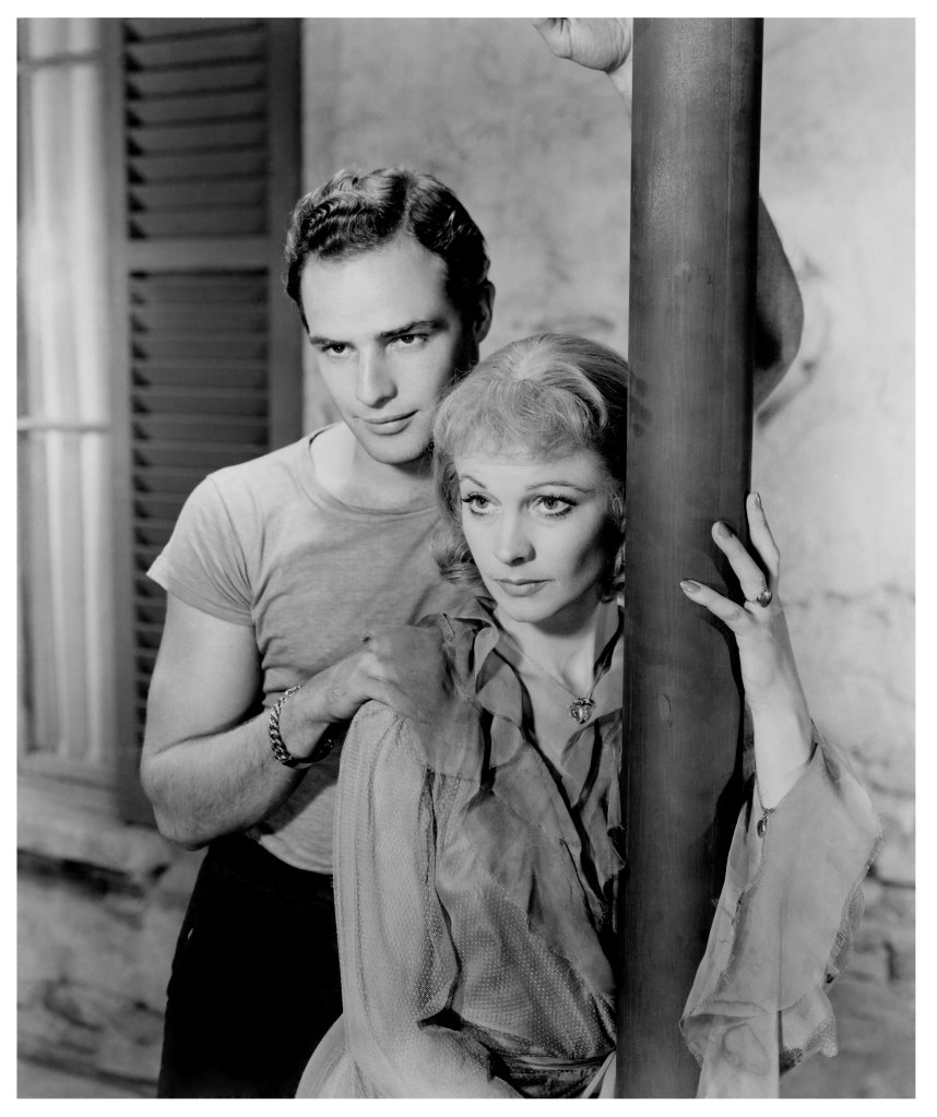 Brando and Leigh in 1951