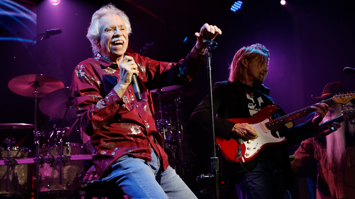 Joe Bonsall performing with the The Oak Ridge Boys Christmas In Tennessee Opening Night