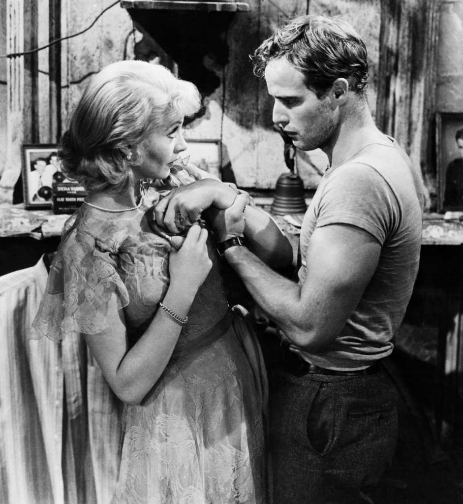 Marlon Brando and Vivien Leigh in A Streetcar Named Desire, 1951