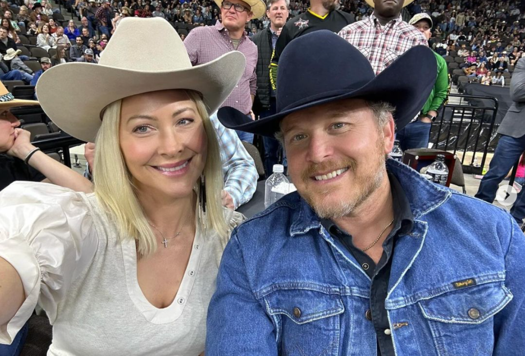 Cole Hauser and Cynthia Daniel look adorable sporting cowboy hats in this photo shared to Cynthia's Instagram