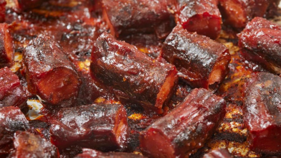 hot dog burnt ends