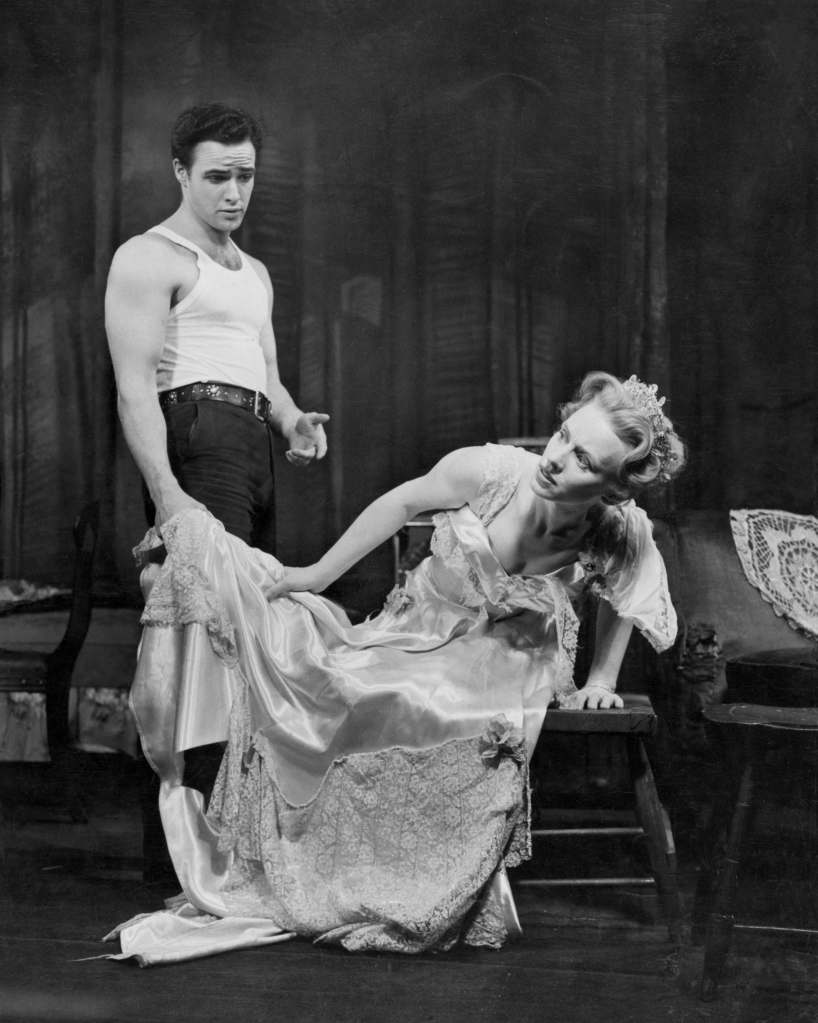 Marlon Brando and Jessica Tandy, A Streetcar Named Desire, 1951