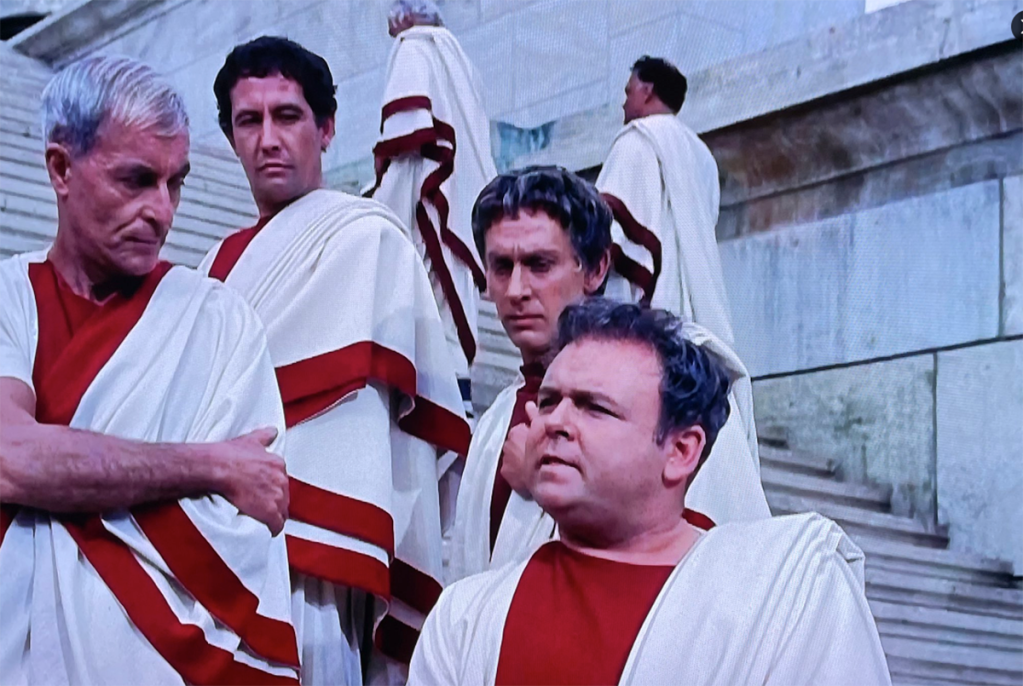 Before he took on the part of Archie Bunker, one of Carroll O'Connor's movie roles was as Casca in 1963's Cleopatra.