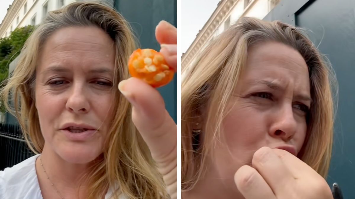 Alicia Silverstone eats poisonous fruit: Watch viral video