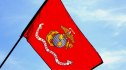 MAY 27: Flag of the United States Marine Corps is displayed at Toms Retreat, Little Egg Harbor, New Jersey, May 27, 2023. The Marine Corps flag was adopted on January 18, 1939. (Photo by Ross Lewis/Getty Images)