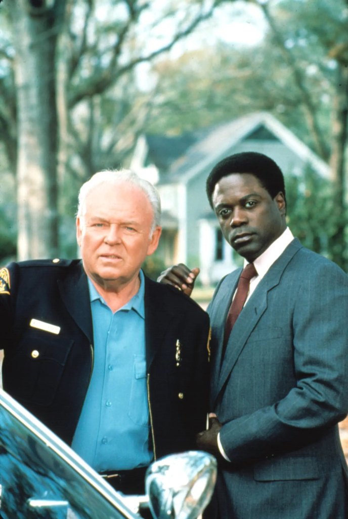 Carroll O'Connor and Howard Rollins, stars of 'In the Heat of the Night.'