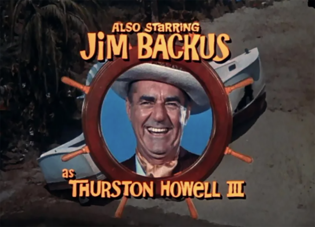 Jim Backus from the opening credits of Gilligan's Island