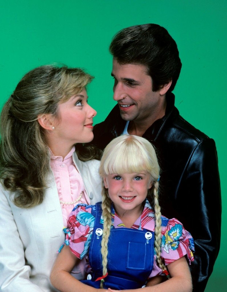 Linda Purl, Henry Winkler and Heather O'Rourke.